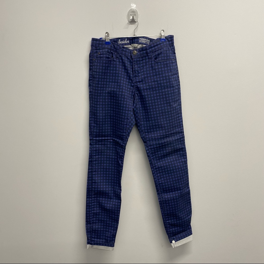 ✨NEW✨ CHECKERED SKINNY JEANS